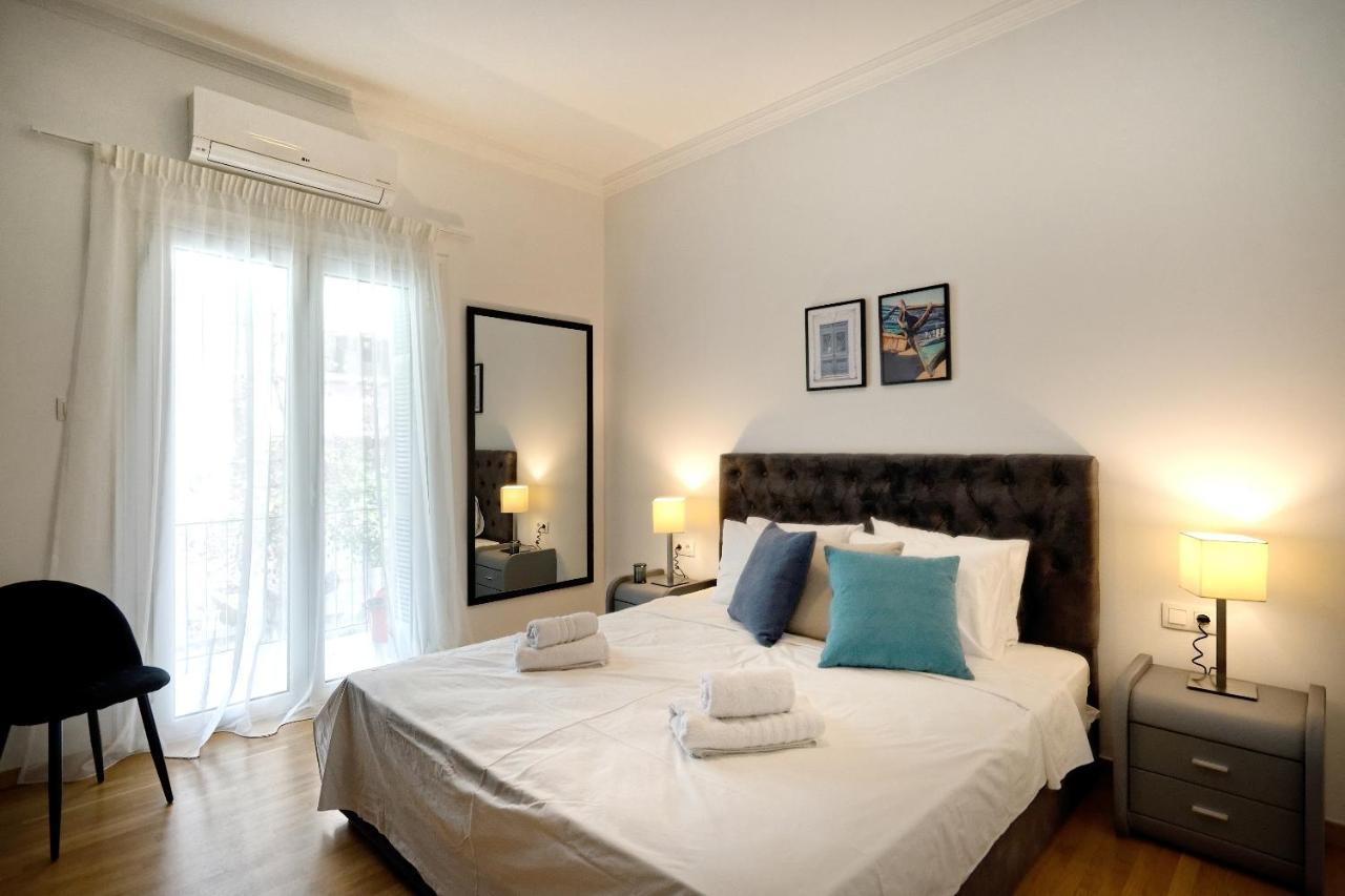 Elegant Big Apartment In Athens Center With Balcony Экстерьер фото