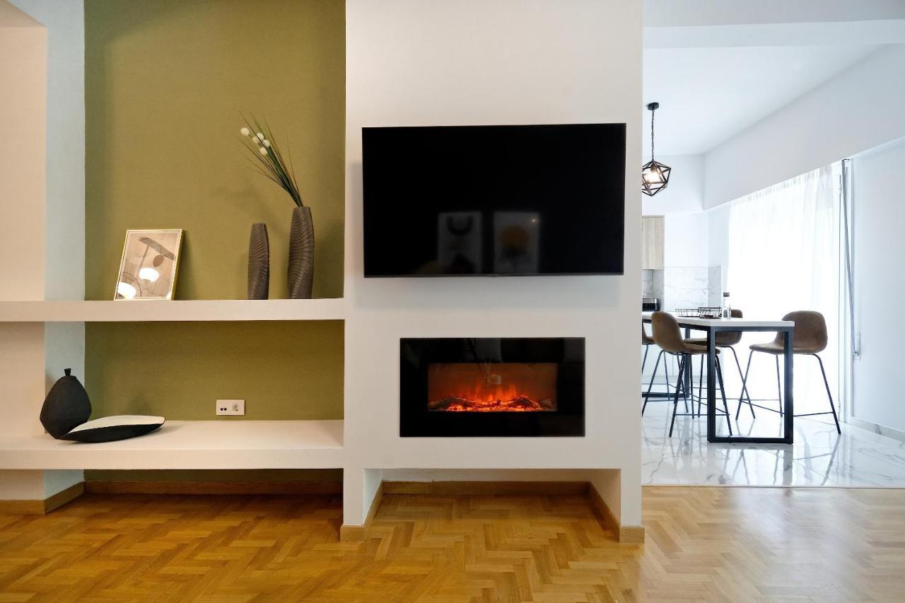 Elegant Big Apartment In Athens Center With Balcony Экстерьер фото