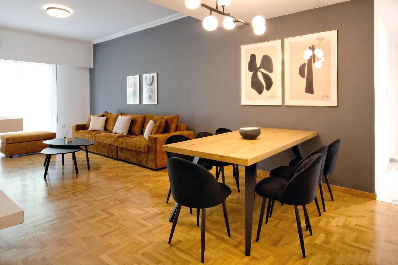 Elegant Big Apartment In Athens Center With Balcony Экстерьер фото
