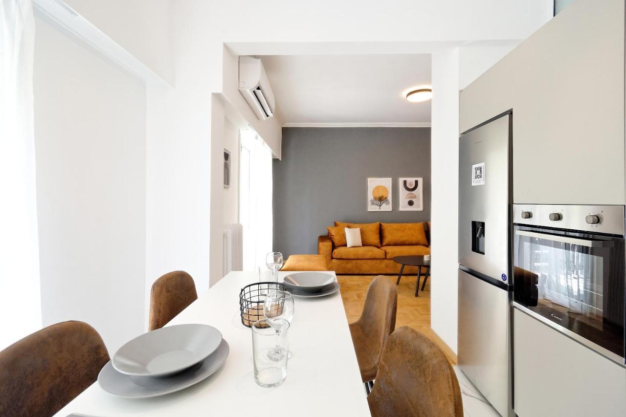 Elegant Big Apartment In Athens Center With Balcony Экстерьер фото